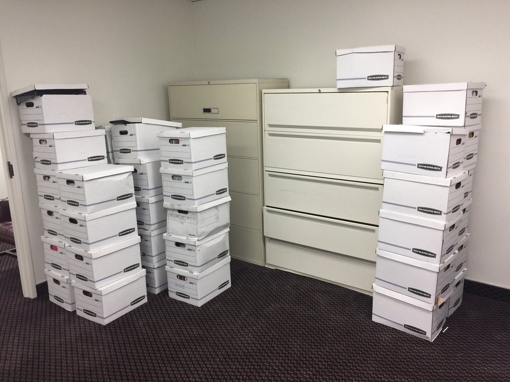 Movers loading truck for Downey residential moving service