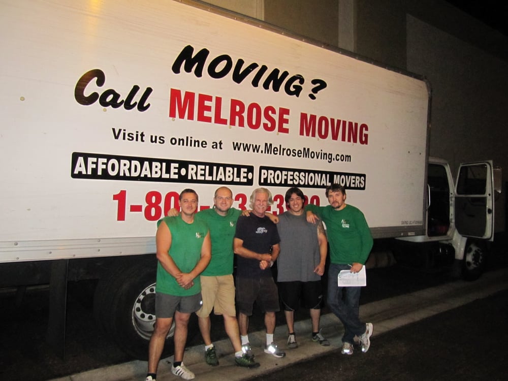 Melrose Moving crew providing reliable moving service in East Los Angeles, CA
